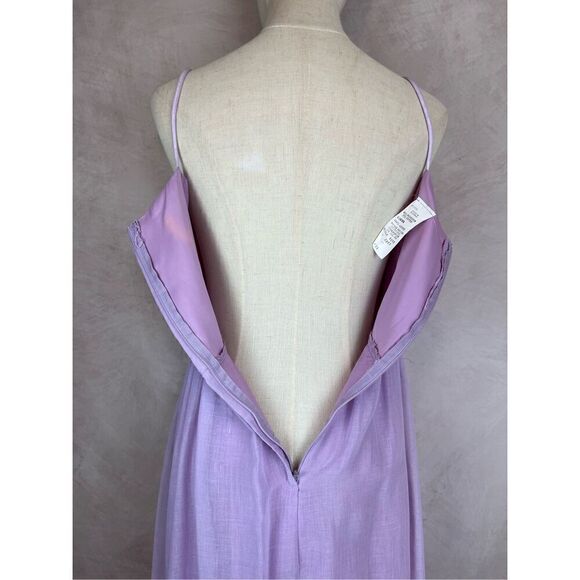 Vintage 70s Gunne Sax Style Maxi with Caplet Puff Sleeves Dress - Picture 10 of 11